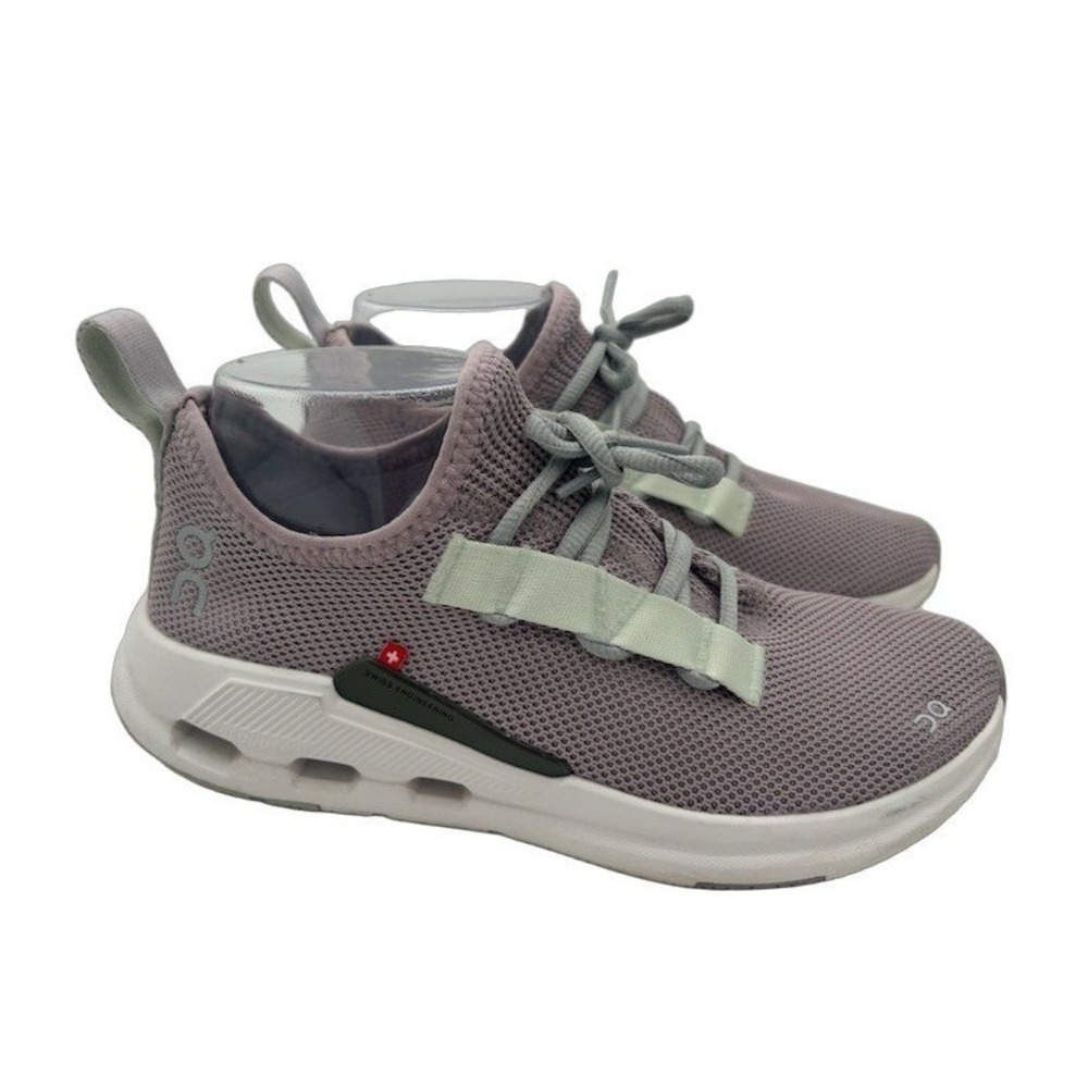 On CloudNova Sneakers Women's Size 8 Mauve Purple Mint Green Running Shoes